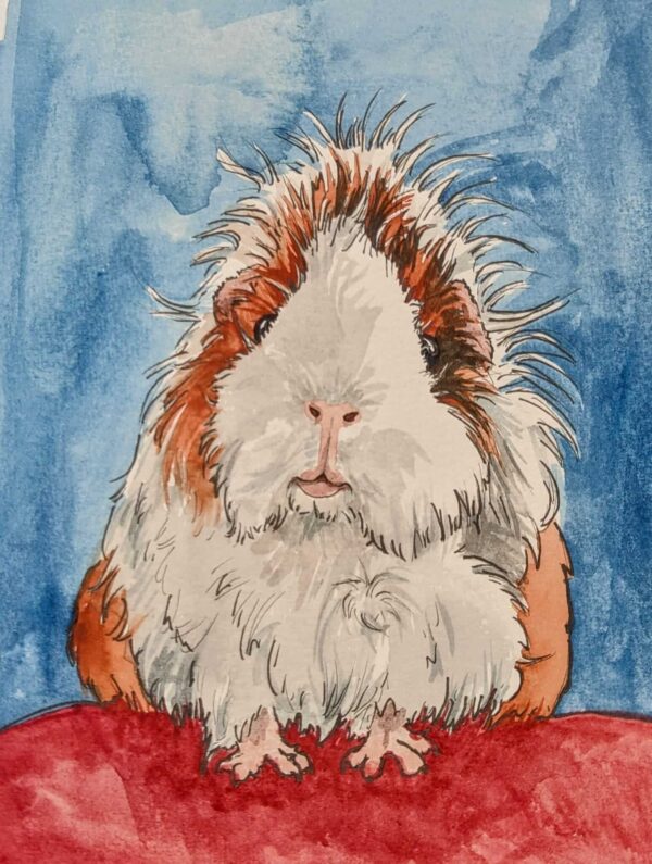 Birthday Card: Hamster